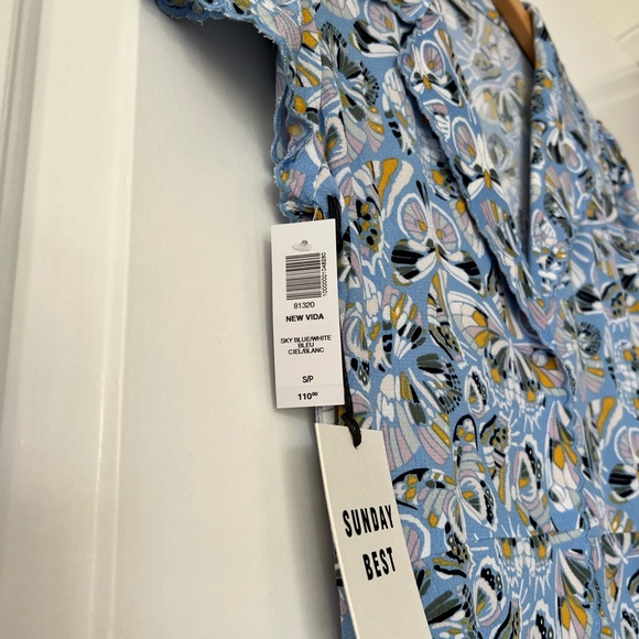 Aritzia Sunday Best New Vida Dress, butterfly mini dress - Picture 6 of 8